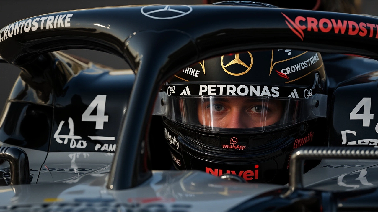 Russell edges Verstappen in damp Las Vegas FP3 as McLaren struggles